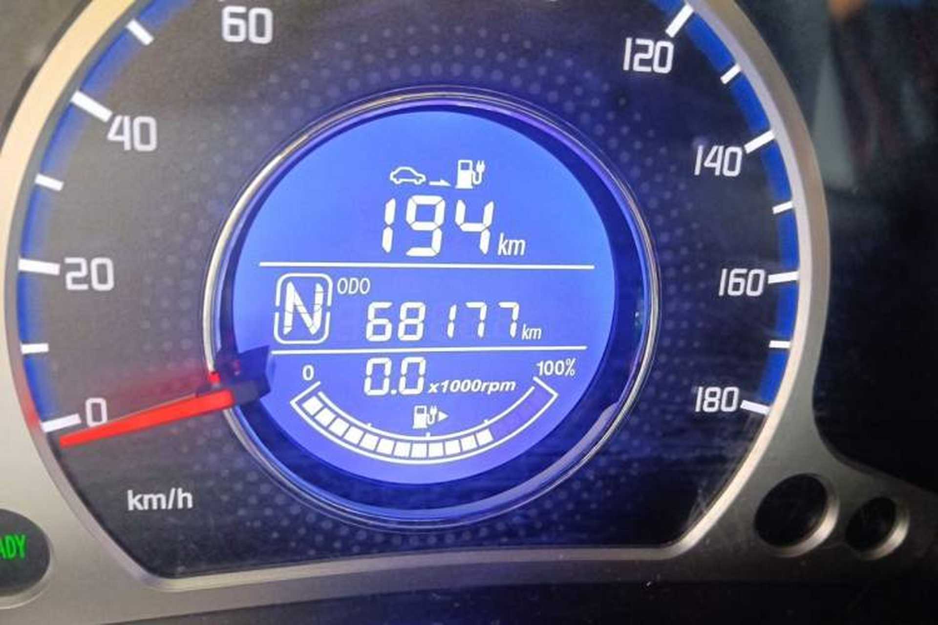 Used CHANGAN Benni EV 2019 EV360 Standard Model Odometer Close Up