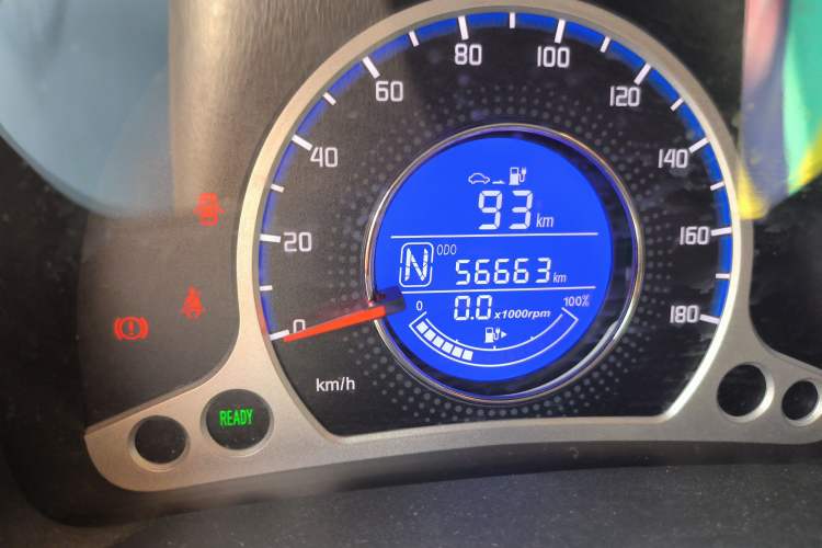 Used CHANGAN Benni EV 2019 EV360 Standard Model Odometer Close Up