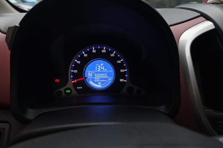 Used CHANGAN Benni EV 2019 EV360 Standard Model Odometer Close Up