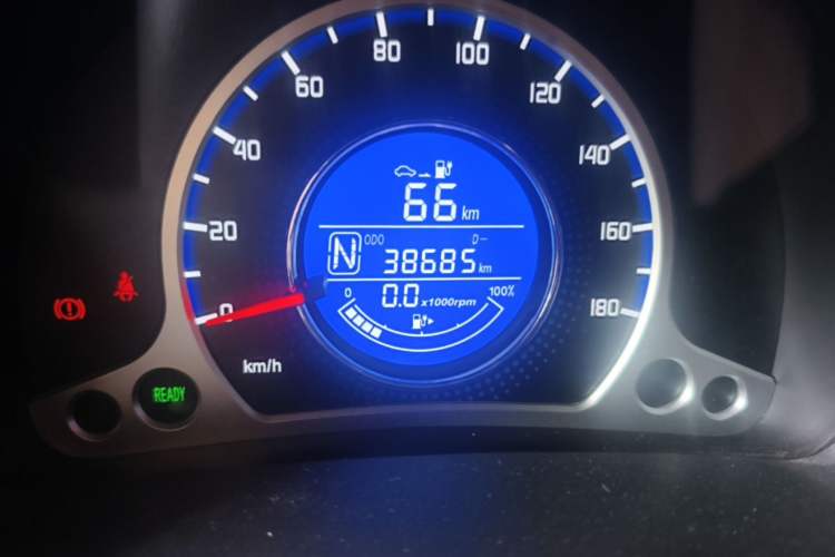 Used CHANGAN Benni EV 2019 EV360 Standard Model Odometer Close Up