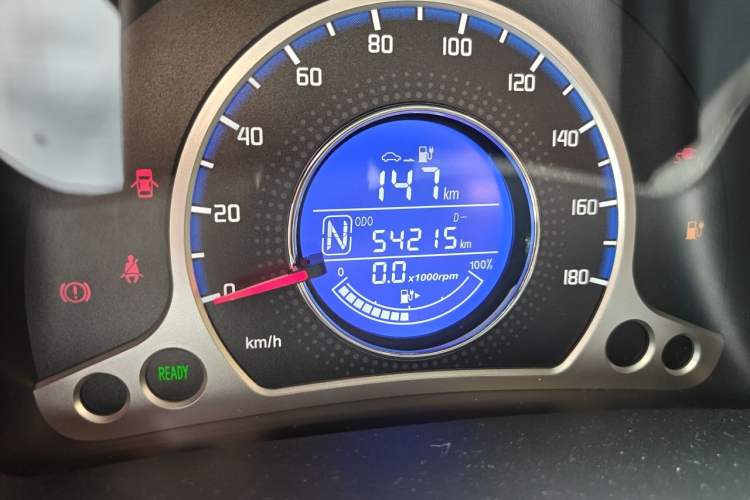 Used CHANGAN Benni EV 2019 Facelifted EV360 Standard Version Odometer Close Up