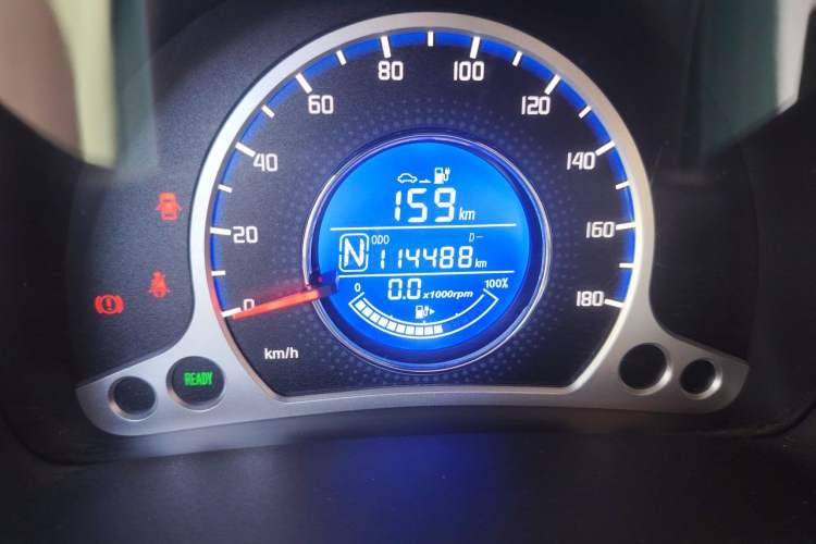 Used CHANGAN Benni EV 2019 EV360 Standard Model Odometer Close Up