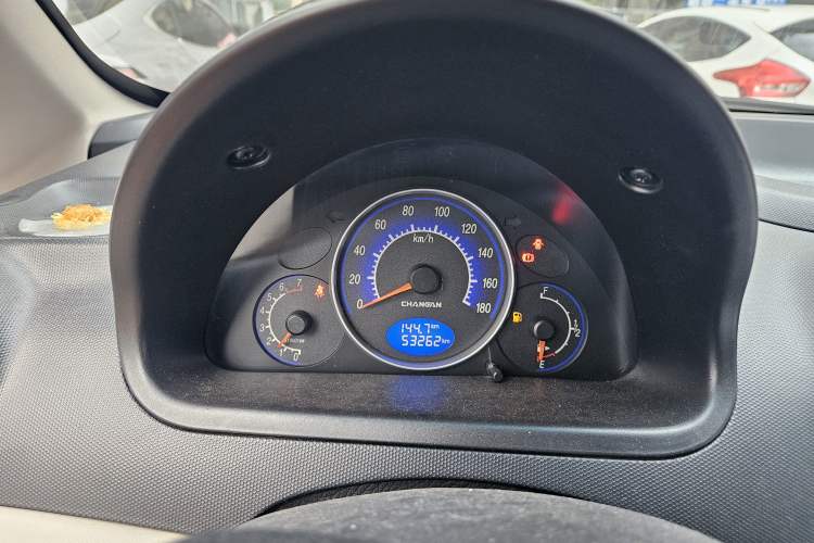 Used CHANGAN Benni mini 2012 1.0L Manual Family Edition China IV Standard Odometer Close Up