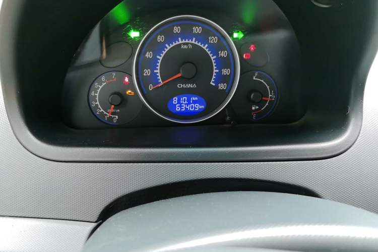 Used CHANGAN Benni mini 2010 1.0L Manual Standard Edition Odometer Close Up