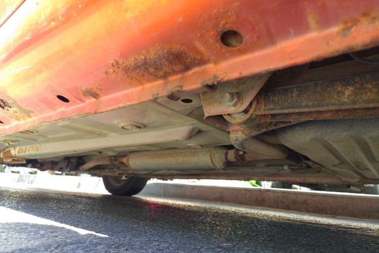 Used CHANGAN Benni mini 2010 1.0L Manual Deluxe Edition Chassis Rear Left