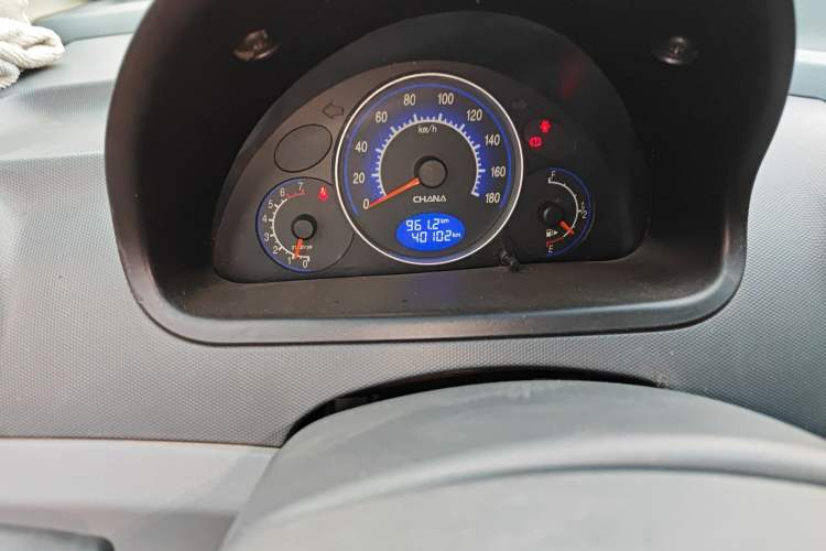 Used CHANGAN Benni mini 2010 1.0L Manual Deluxe Edition Odometer Close Up