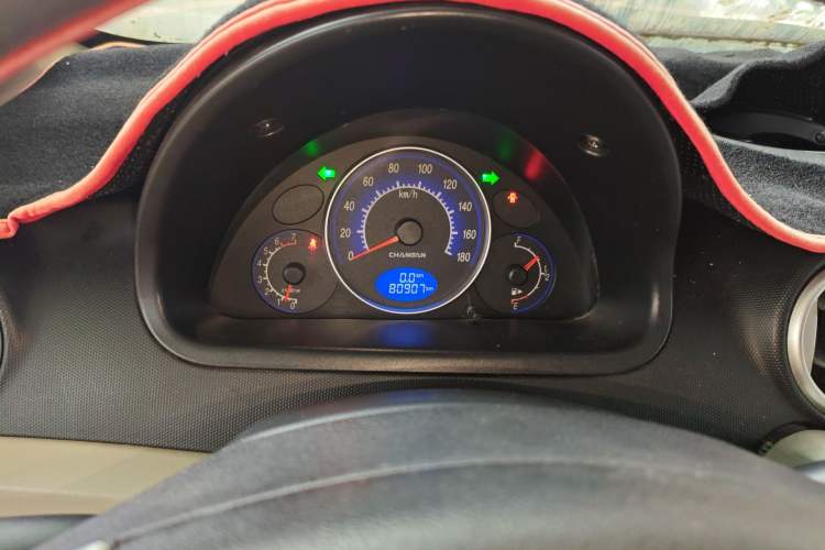 Used CHANGAN Benni mini 2012 1.0L Manual Fashion Edition China IV Standard Odometer Close Up