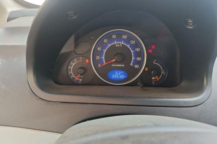 Used CHANGAN Benni mini 2012 1.0L Manual Fashion Edition China V Standard Odometer Close Up