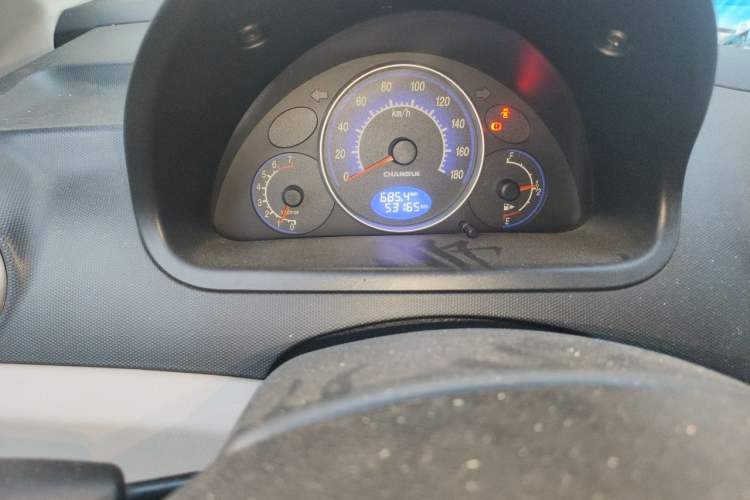 Used CHANGAN Benni mini 2012 1.0L Manual Family Edition China V Standard Odometer Close Up