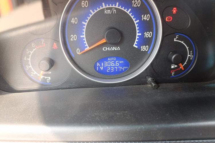 Used CHANGAN Benni mini 2012 1.0L IMT Fashion Edition China IV Standard Odometer Close Up