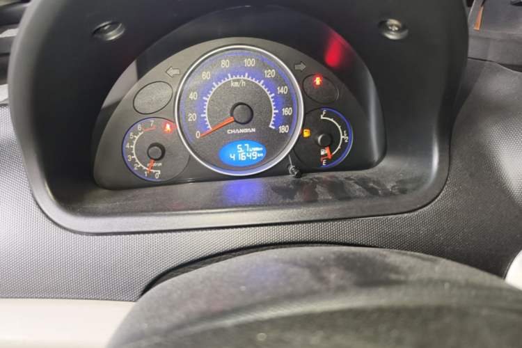 Used CHANGAN Benni mini 2012 1.0L Manual Fashion Edition China IV Standard Odometer Close Up
