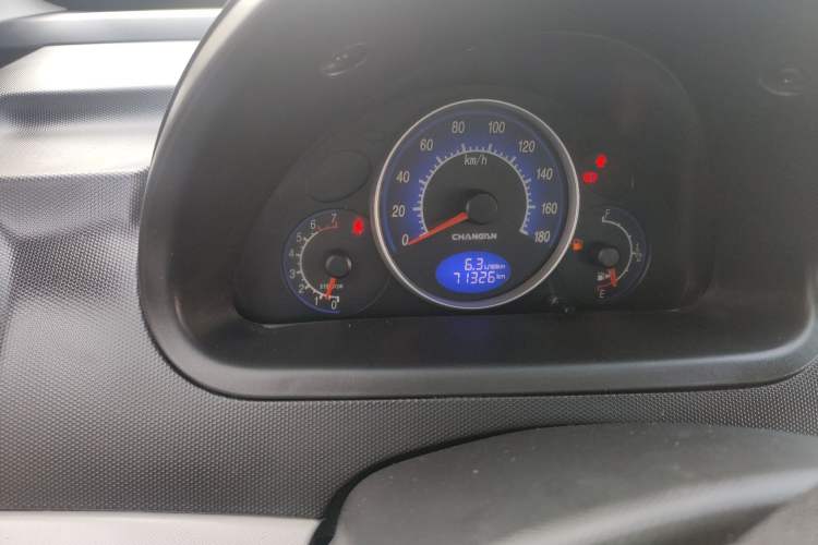 Used CHANGAN Benni mini 2012 1.0L Manual Fashion Edition China V Standard Odometer Close Up