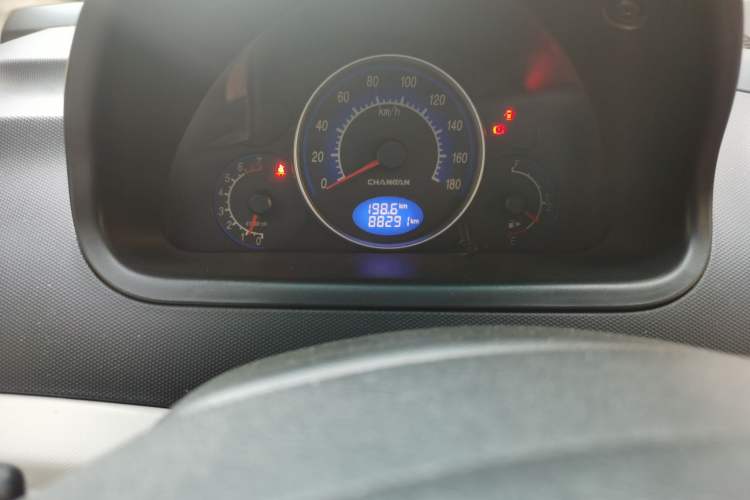 Used CHANGAN Benni mini 2012 1.0L Manual Family Edition China IV Standard Odometer Close Up