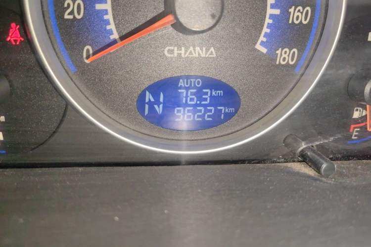Used CHANGAN Benni mini 2012 1.0L IMT Fashion Edition China IV Standard Odometer Close Up