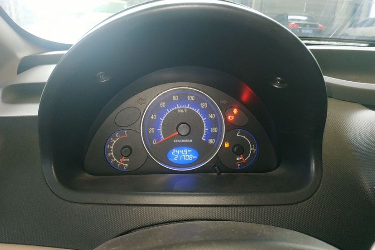 Used CHANGAN Benni mini 2012 1.0L Manual Family Edition China V Standard Odometer Close Up