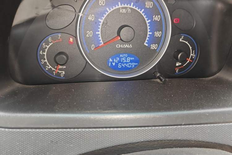 Used CHANGAN Benni mini 2012 1.0L IMT Fashion Edition China IV Standard Odometer Close Up