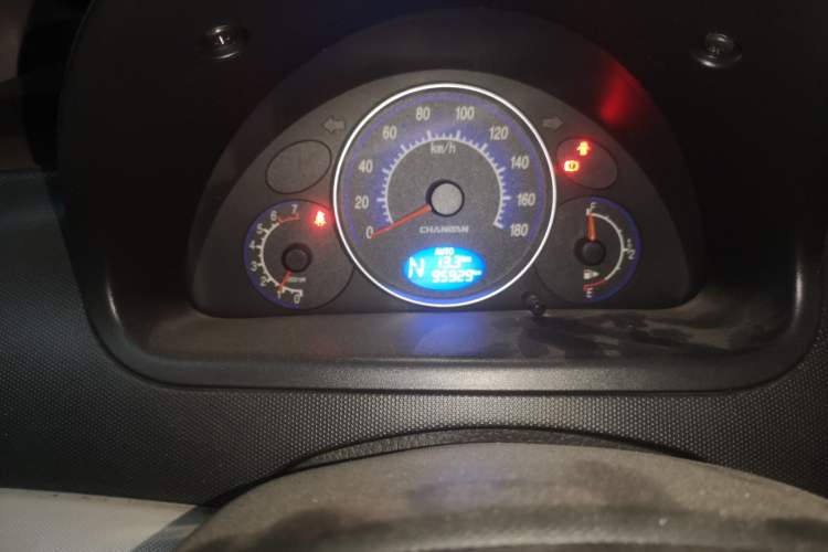 Used CHANGAN Benni mini 2012 1.0L IMT Fashion Edition China IV Standard Odometer Close Up