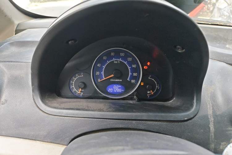 Used CHANGAN Benni mini 2012 1.0L Manual Family Edition China IV Standard Odometer Close Up