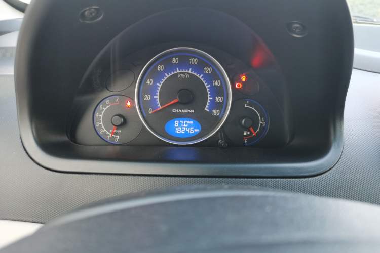 Used CHANGAN Benni mini 2012 1.0L Manual Fashion Edition China V Standard Odometer Close Up