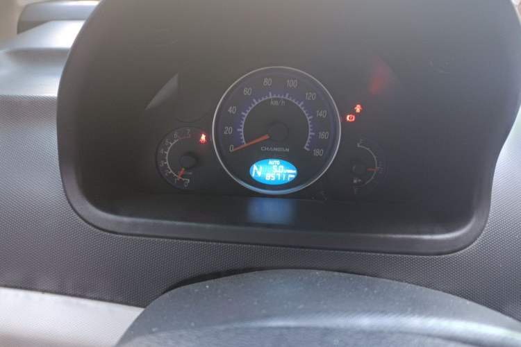 Used CHANGAN Benni mini 2012 1.0L IMT Fashion Edition China IV Standard Odometer Close Up