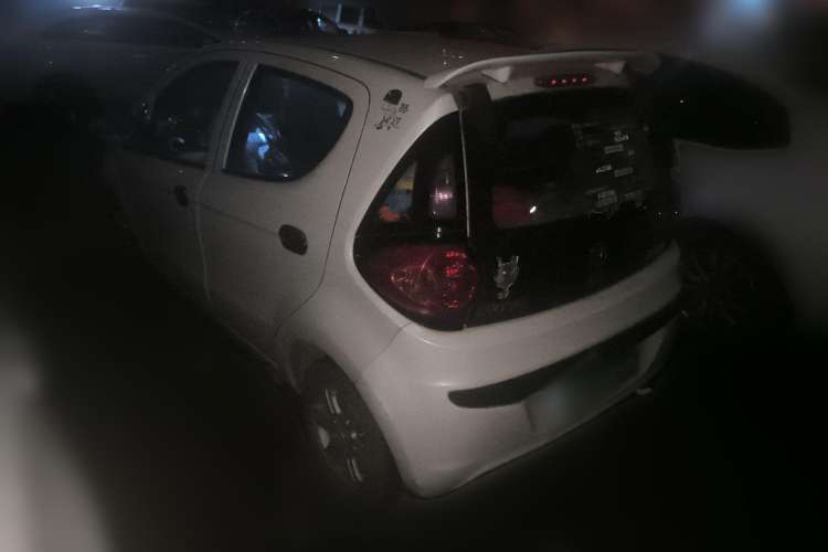 Used CHANGAN Benni mini 2012 1.0L Manual Fashion Edition China IV Standard Rear Left 45 Deg