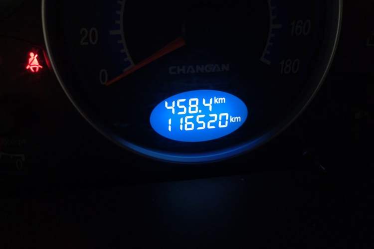 Used CHANGAN Benni mini 2012 1.0L Manual Family Edition China V Standard Odometer Close Up