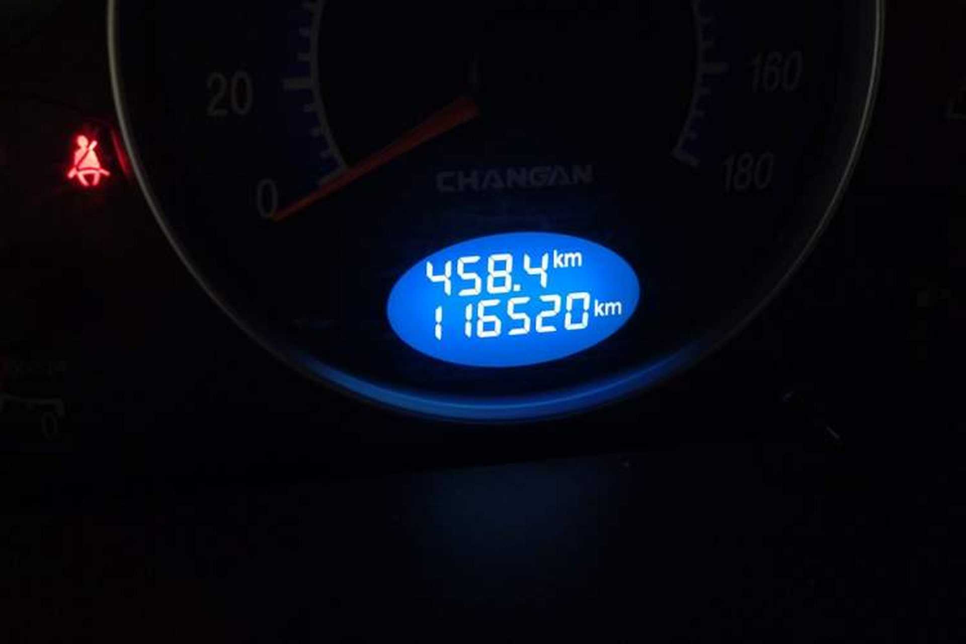 Used CHANGAN Benni mini 2012 1.0L Manual Family Edition China V Standard Odometer Close Up