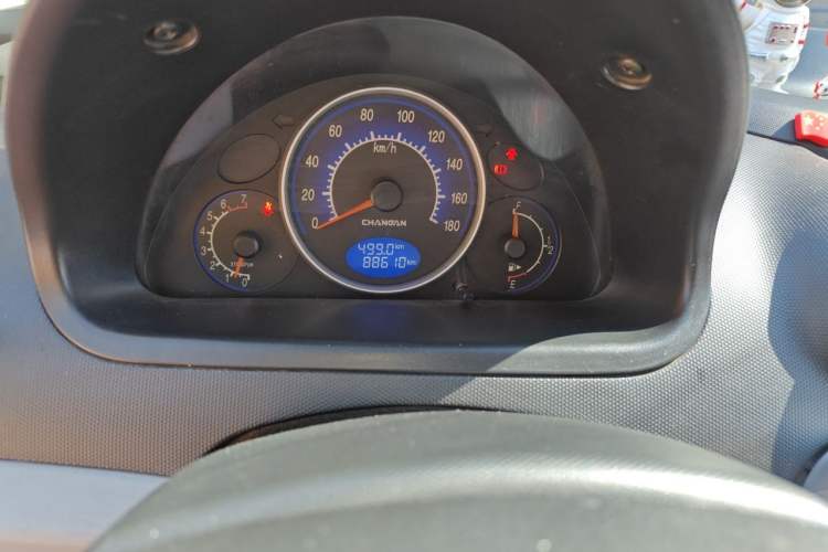 Used CHANGAN Benni mini 2012 1.0L Manual Family Edition China V Standard Odometer Close Up