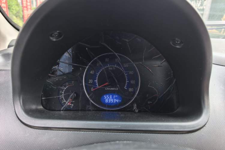 Used CHANGAN Benni mini 2012 1.0L Manual Family Edition China V Standard Odometer Close Up