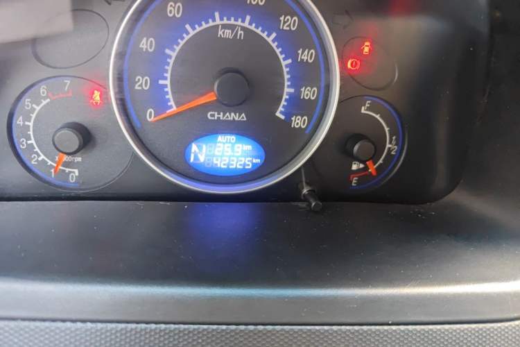 Used CHANGAN Benni mini 2012 1.0L IMT Fashion Edition China IV Standard Odometer Close Up