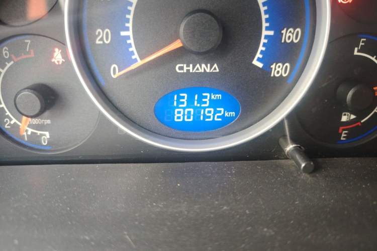 Used CHANGAN Benni mini 2012 1.0L Manual Fashion Edition China IV Standard Odometer Close Up