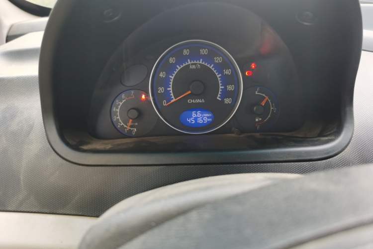 Used CHANGAN Benni mini 2012 1.0L Manual Fashion Edition China IV Standard Odometer Close Up