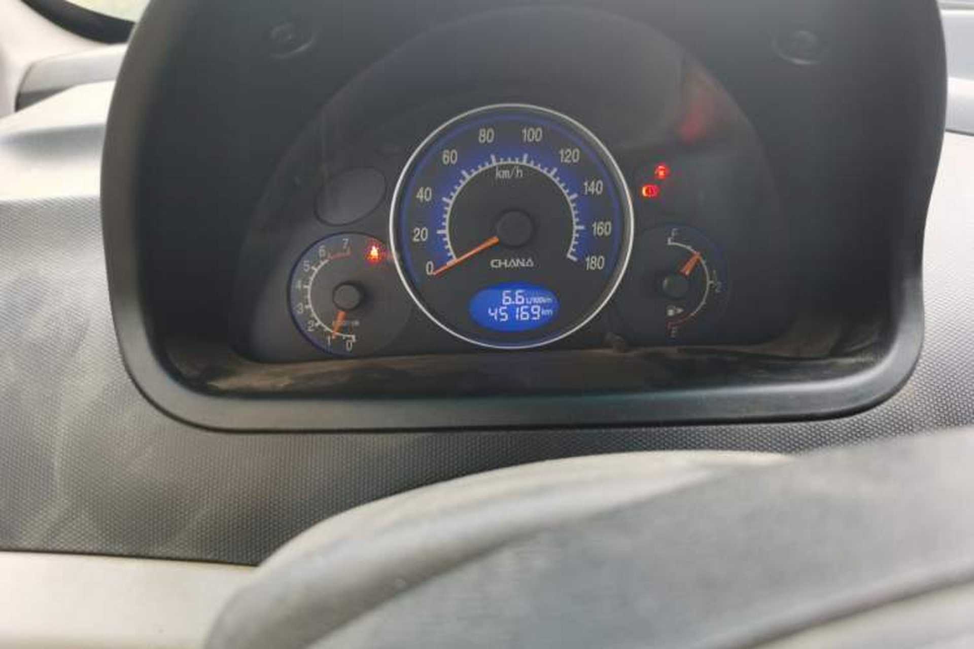 Used CHANGAN Benni mini 2012 1.0L Manual Fashion Edition China IV Standard Odometer Close Up