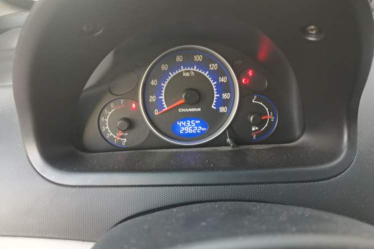 Used CHANGAN Benni mini 2012 1.0L Manual Fashion Edition China IV Standard Odometer Close Up