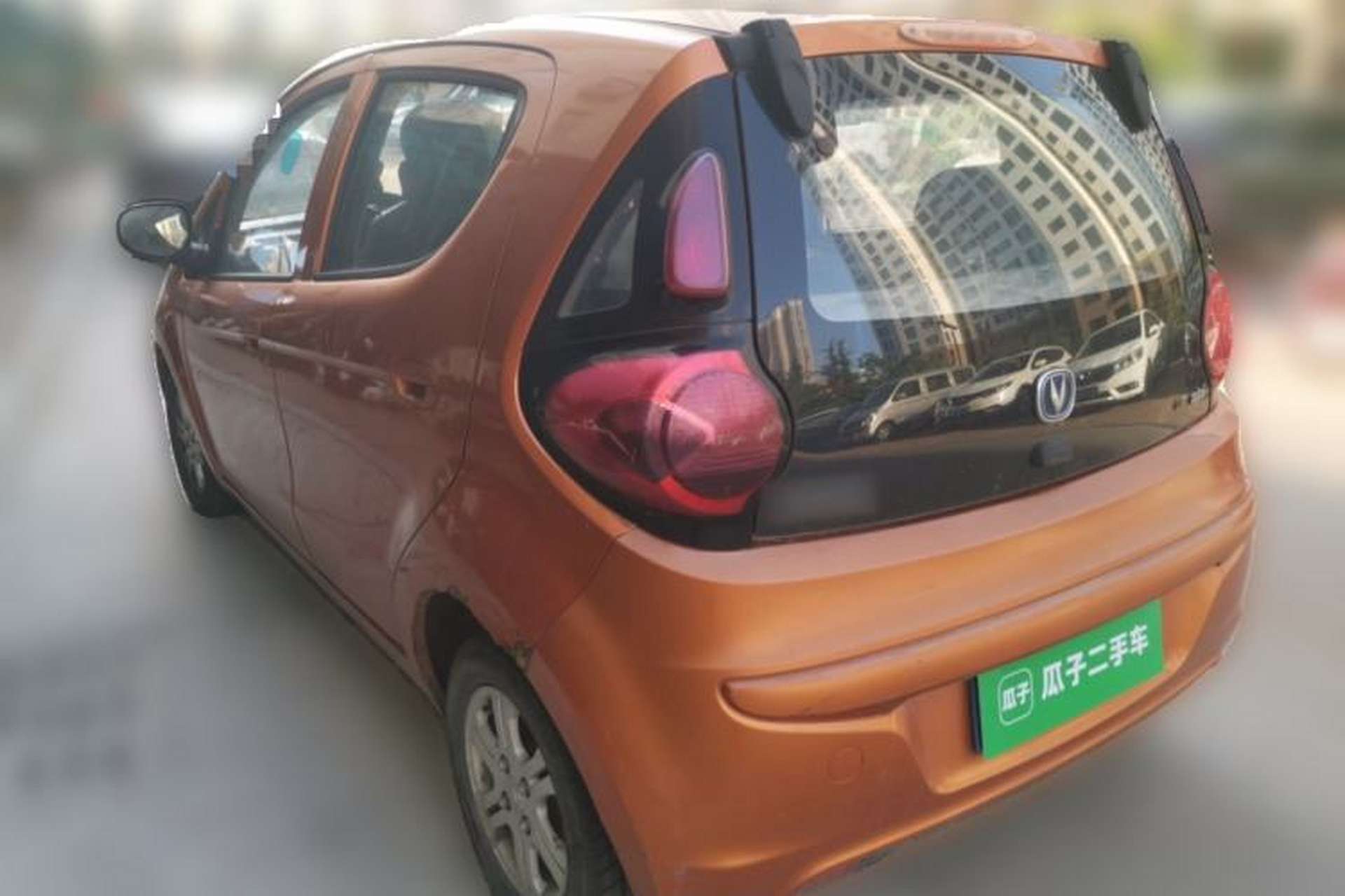 Used CHANGAN Benni mini 2012 1.0L Manual Fashion Edition China IV Standard Rear Left 45 Deg