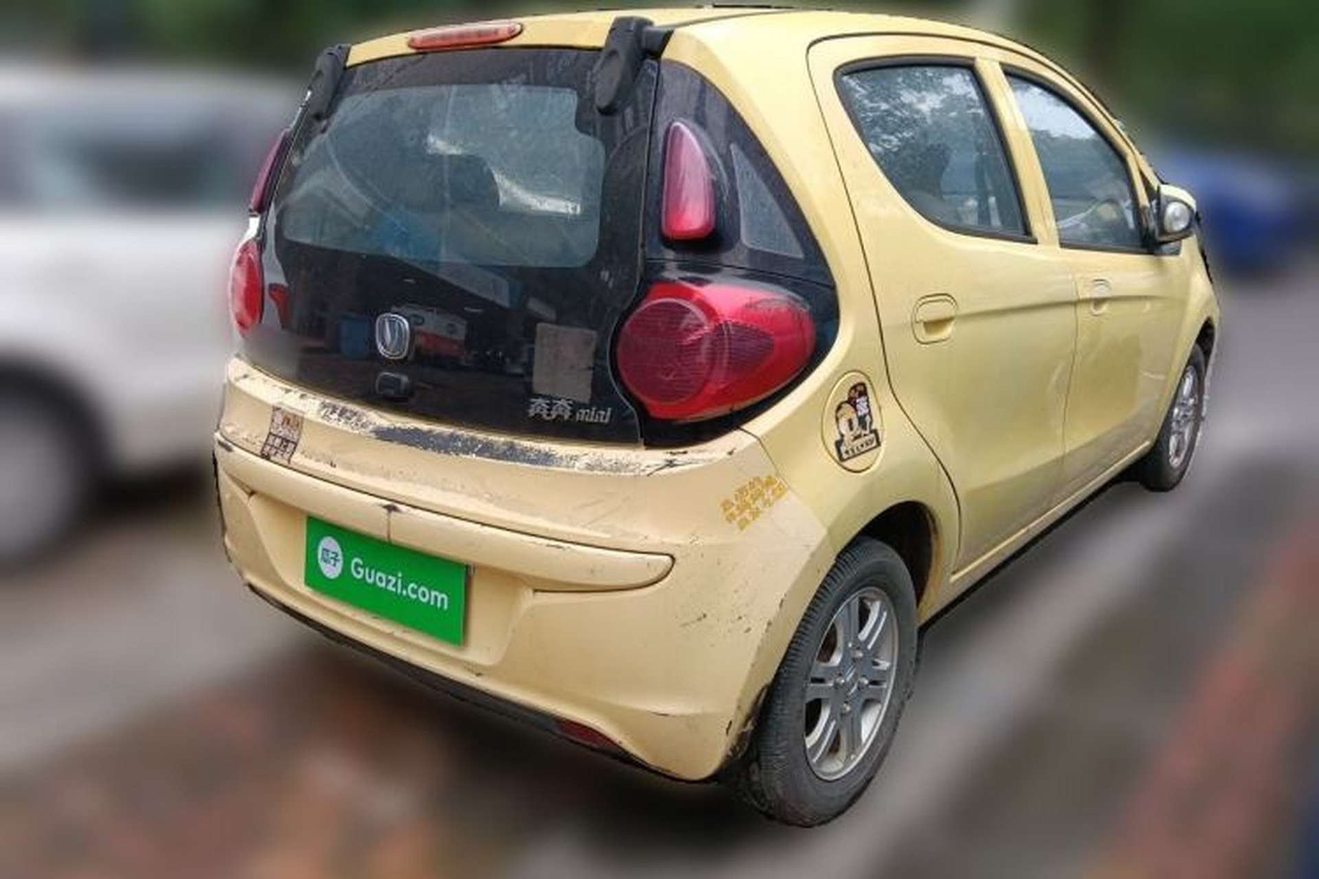 Used CHANGAN Benni mini 2012 1.0L Manual Fashion Edition China IV Standard Rear Right 45 Deg