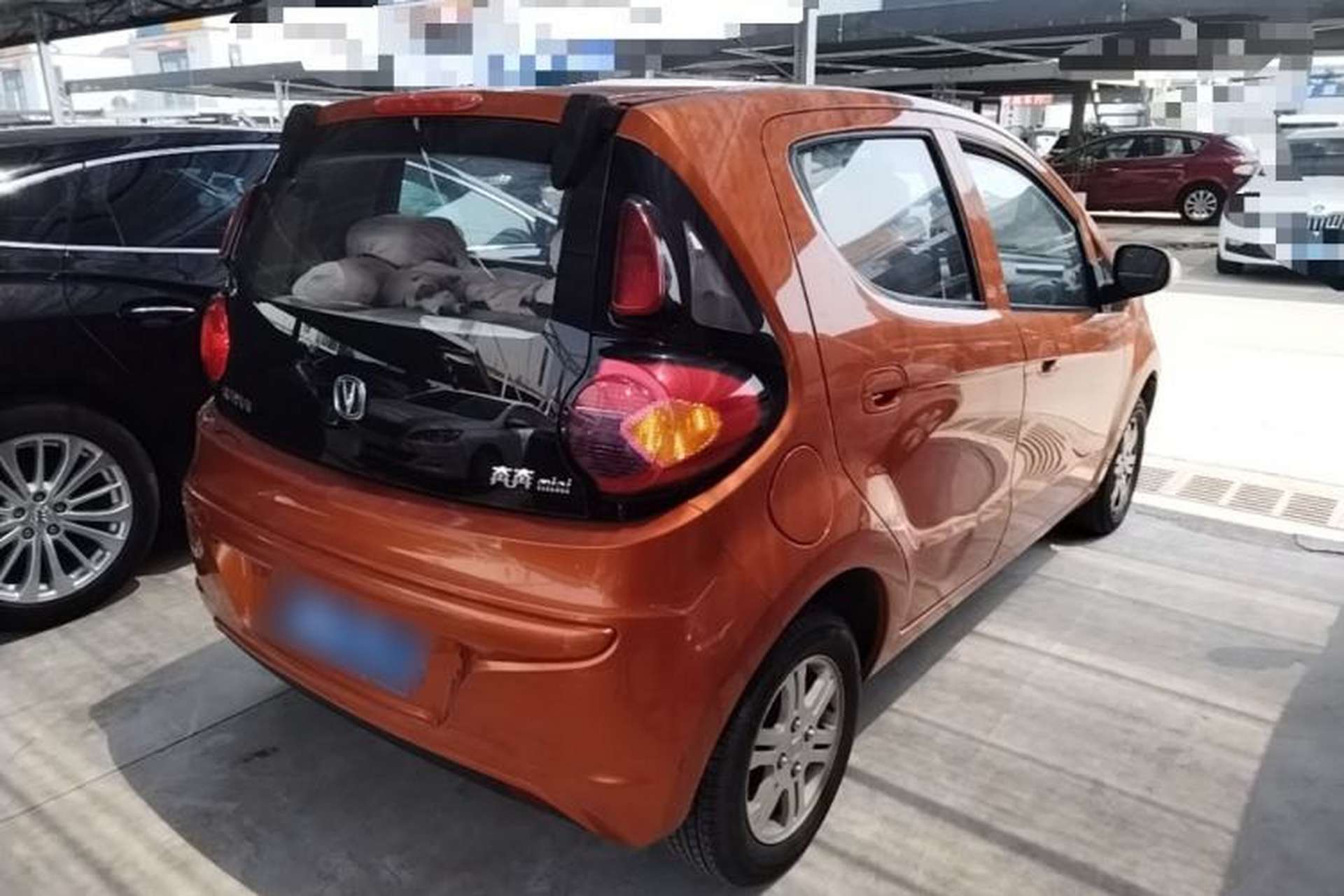 Used CHANGAN Benni mini 2012 1.0L Manual Fashion Edition China V Standard Rear Right 45 Deg