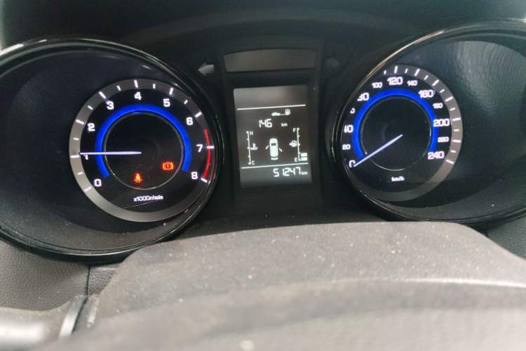 Used CHANGAN CS15 2016 1.5L Manual Fashion Edition Odometer Close Up