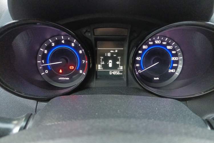 Used CHANGAN CS15 2016 1.5L Manual Fashion Edition Odometer Close Up