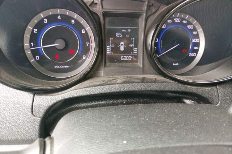Used CHANGAN CS15 2016 1.5L Manual Fashion Edition Odometer Close Up