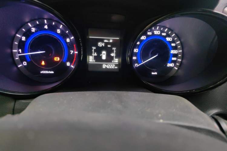 Used CHANGAN CS15 2016 1.5L Manual Fashion Edition Odometer Close Up