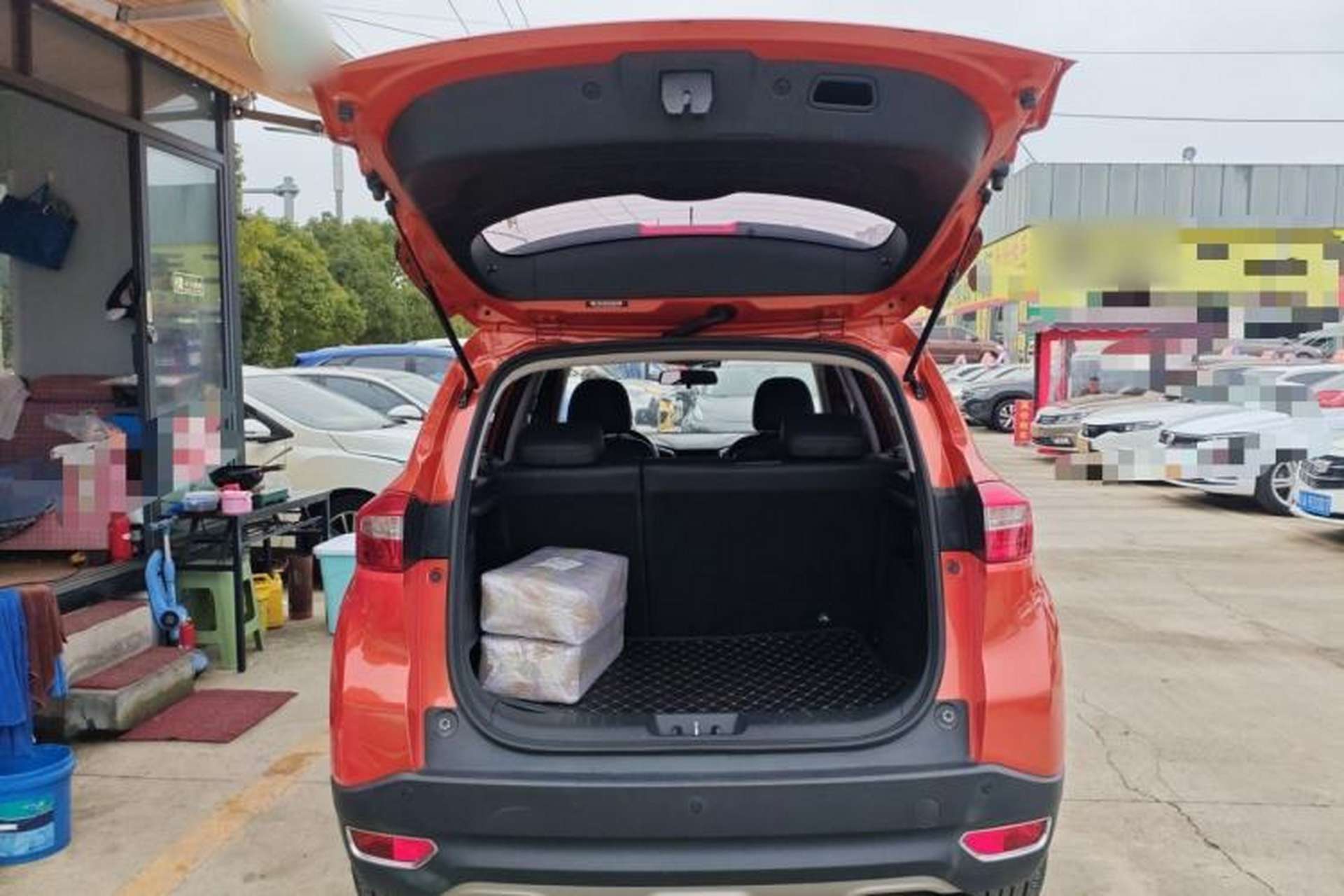 Used CHANGAN CS15 2016 1.5L Automatic Luxury Edition Trunk