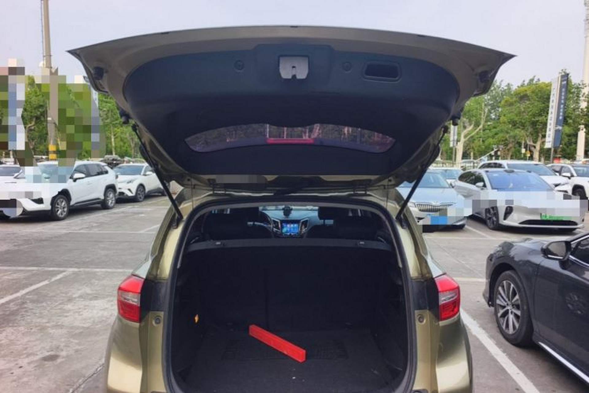 Used CHANGAN CS15 2016 1.5L Manual Luxury Edition Trunk