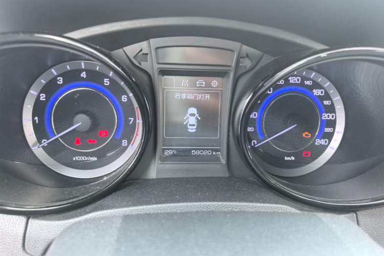 Used CHANGAN CS15 2016 1.5L Manual Luxury Edition Instrument Cluster