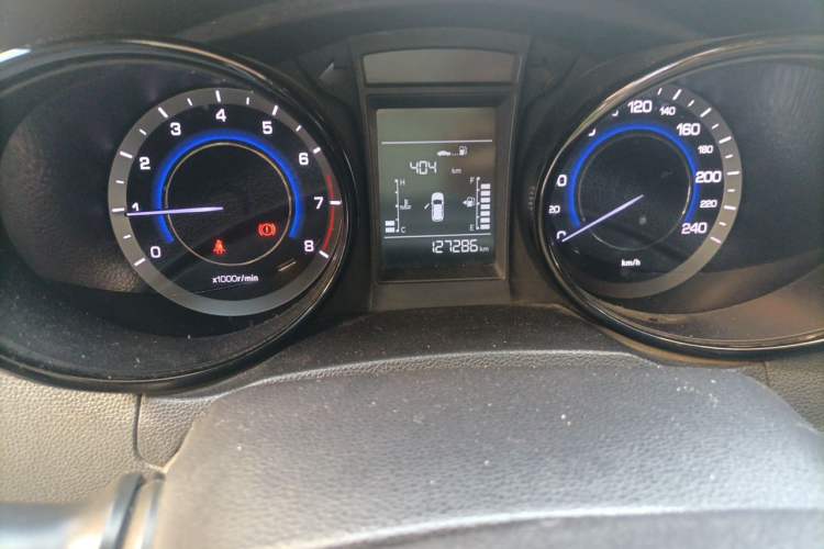 Used CHANGAN CS15 2016 1.5L Manual Fashion Edition Odometer Close Up