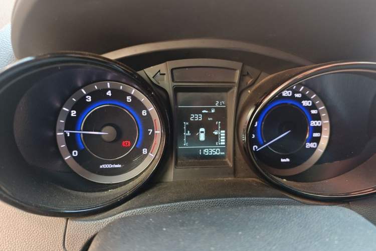 Used CHANGAN CS15 2016 1.5L Manual Fashion Edition Instrument Cluster