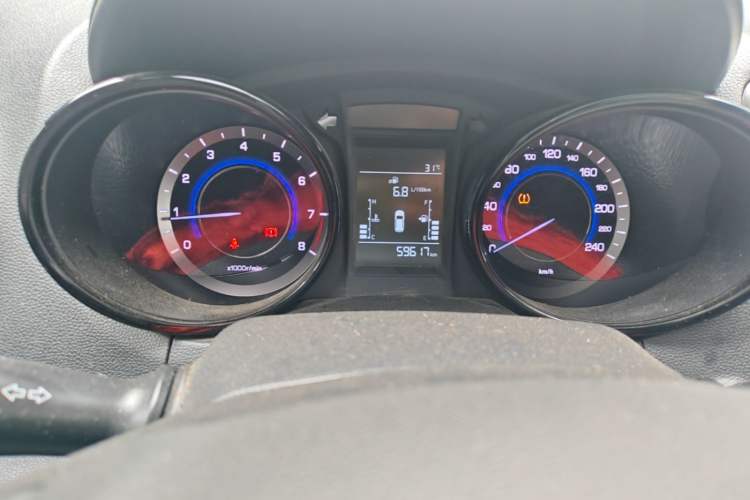 Used CHANGAN CS15 2016 1.5L Manual Luxury Edition Instrument Cluster