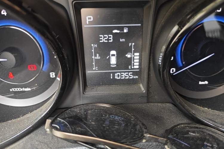 Used CHANGAN CS15 2016 1.5L Automatic Fashion Edition Odometer Close Up