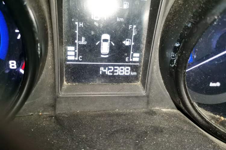 Used CHANGAN CS15 2016 1.5L Automatic Fashion Edition Odometer Close Up