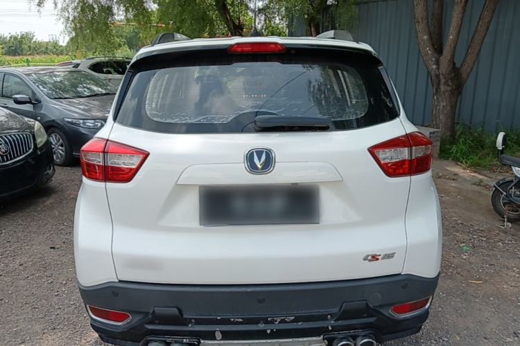 Used CHANGAN CS15 2016 1.5L Automatic Fashion Edition Rear
